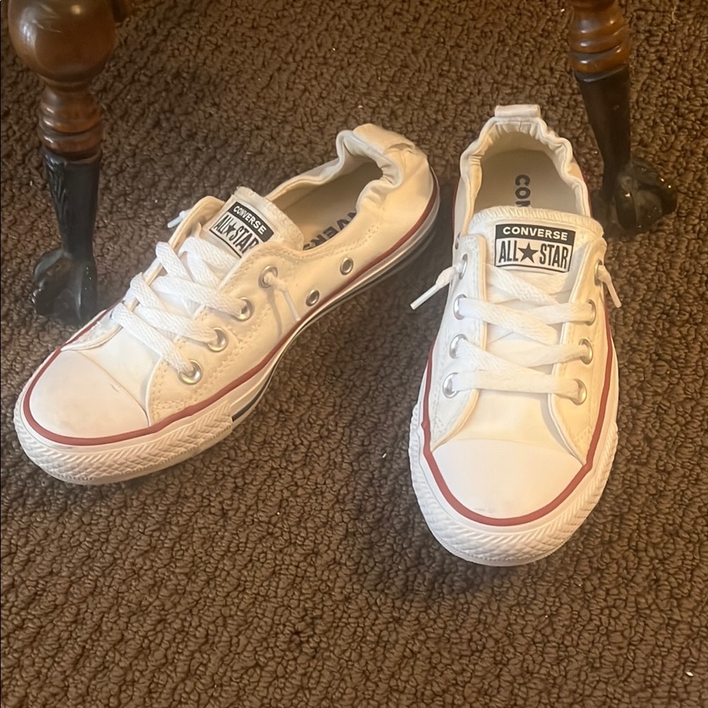 Converse Ladies White All Star Shoes